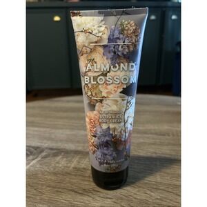 RARE- Bath And Body Works Almond Blossom Ultra Shea Body Cream Retired Scent